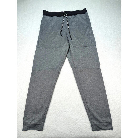 Tapout Training Track Pants Men Large Gray Jogger Lightweight Sweatpants MMA UFC - Picture 3 of 14